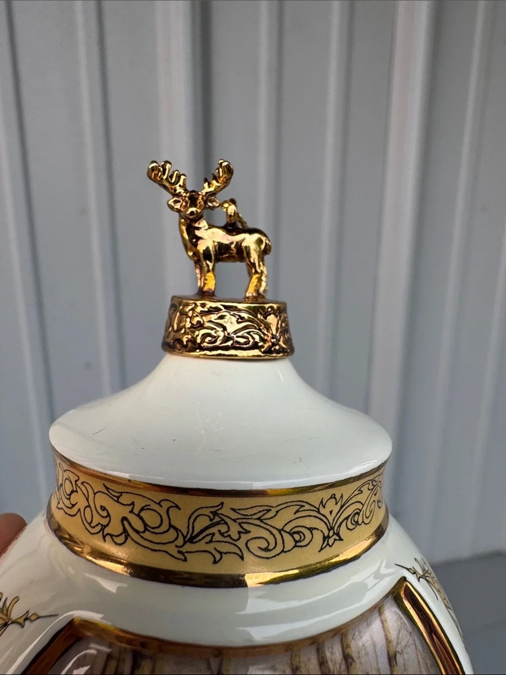 Bradford Editions Northwoods Majesty Deer Christmas Ornament Greg Alexander